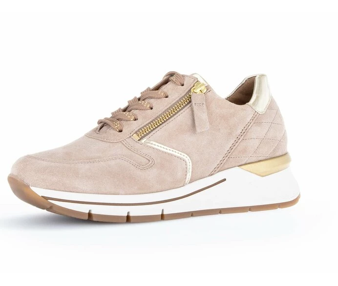 Gabor Sneakers Dame Beige | DK0000018