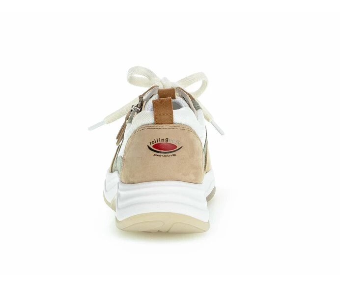 Gabor Sneakers Dame Beige | DK0000038