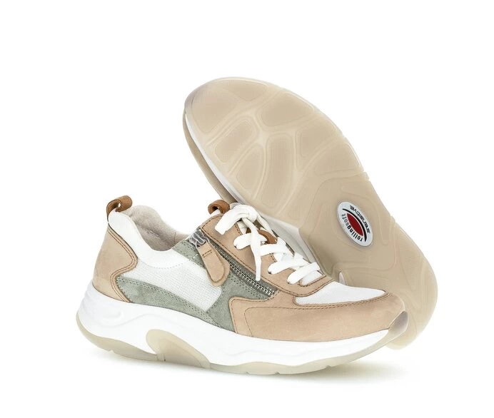 Gabor Sneakers Dame Beige | DK0000038