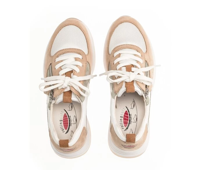 Gabor Sneakers Dame Beige | DK0000038