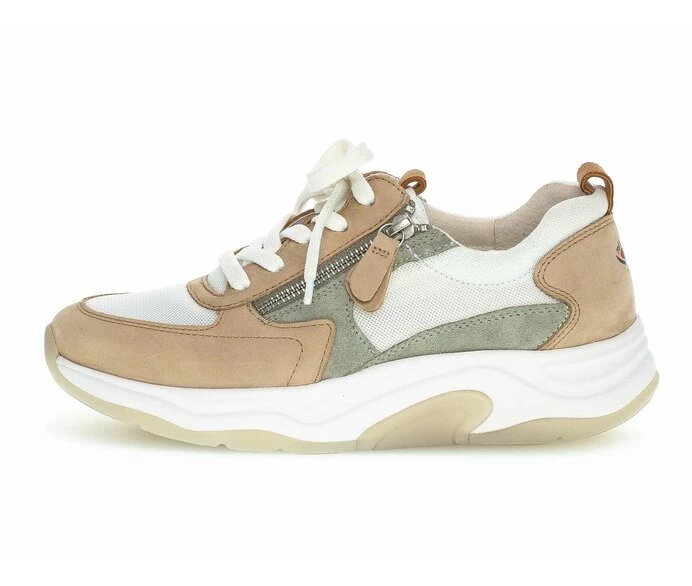 Gabor Sneakers Dame Beige | DK0000038