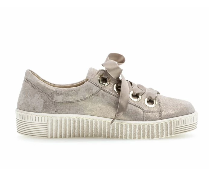 Gabor Sneakers Dame Beige | DK0000053