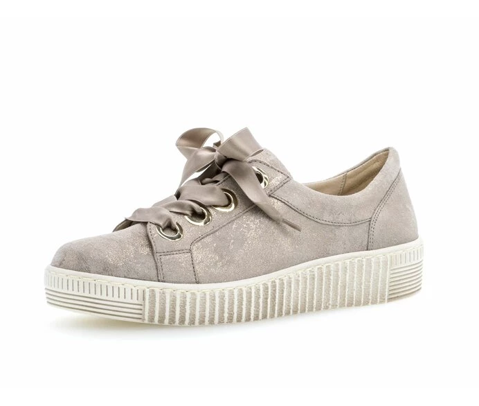 Gabor Sneakers Dame Beige | DK0000053