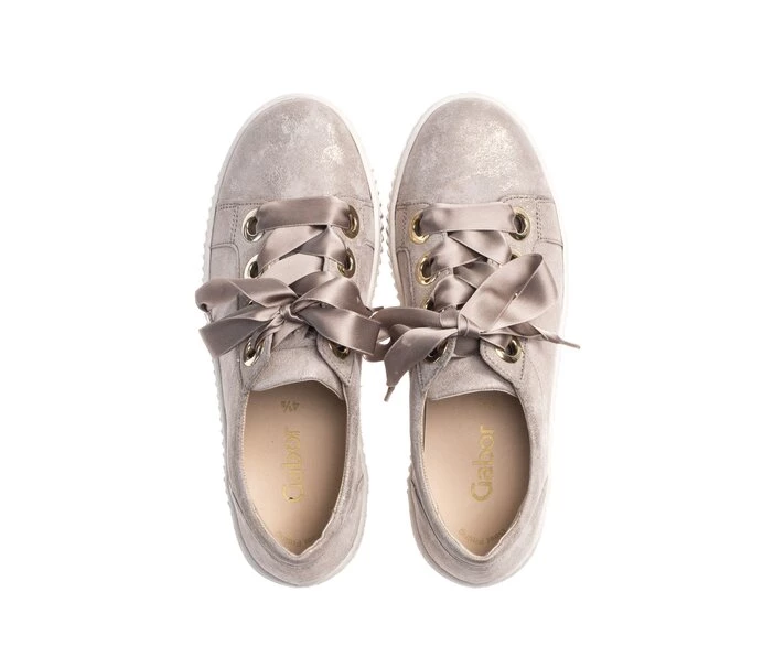 Gabor Sneakers Dame Beige | DK0000053