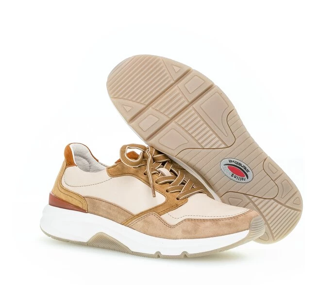 Gabor Sneakers Dame Beige | DK0000075