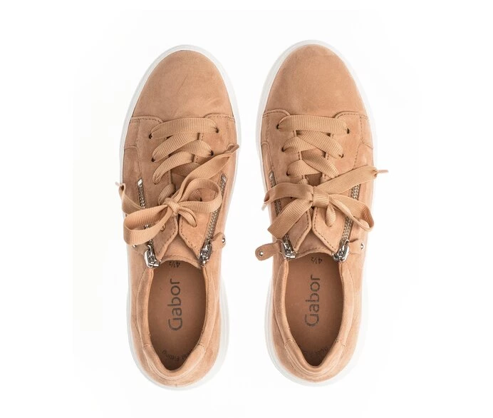 Gabor Sneakers Dame Beige | DK0000092