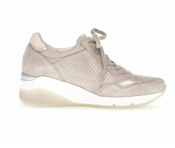 Gabor Sneakers Dame Beige | DK0000186