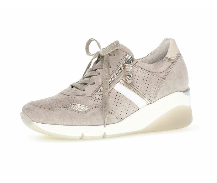 Gabor Sneakers Dame Beige | DK0000186