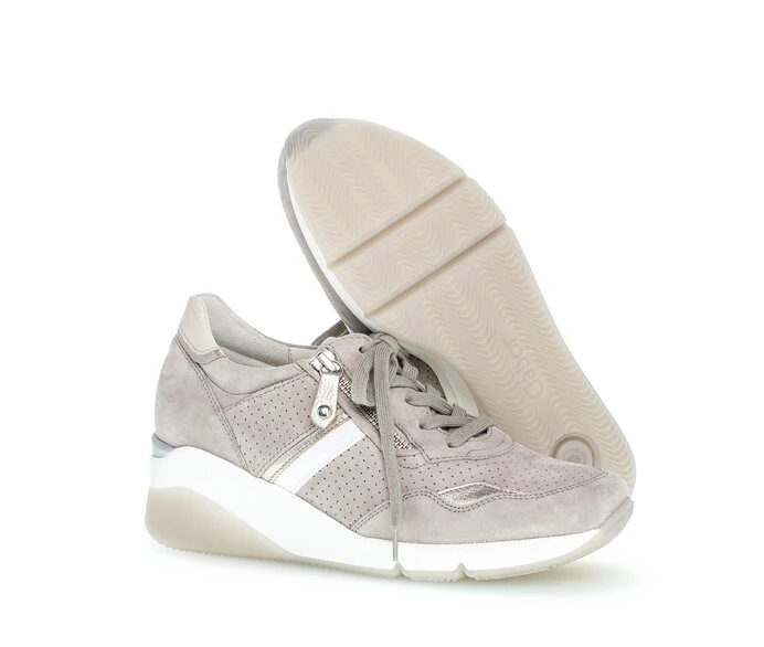 Gabor Sneakers Dame Beige | DK0000186