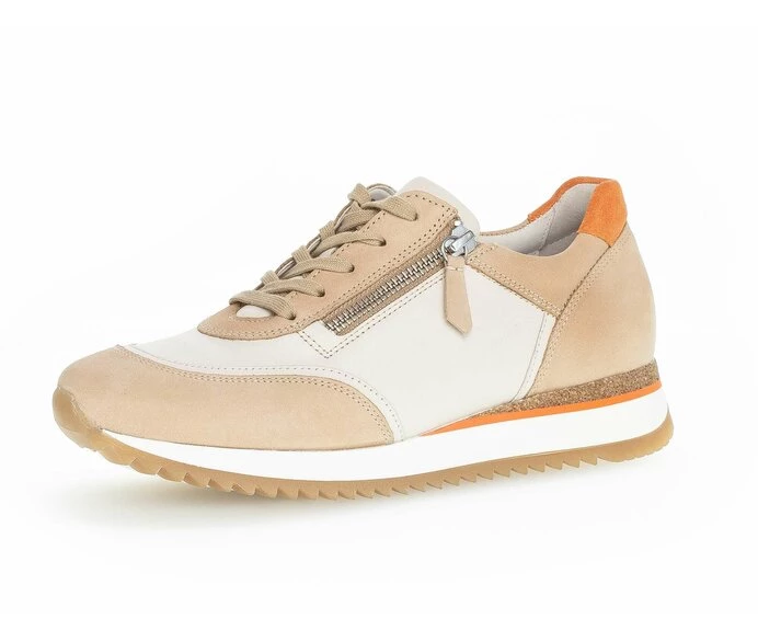 Gabor Sneakers Dame Beige | DK0000202