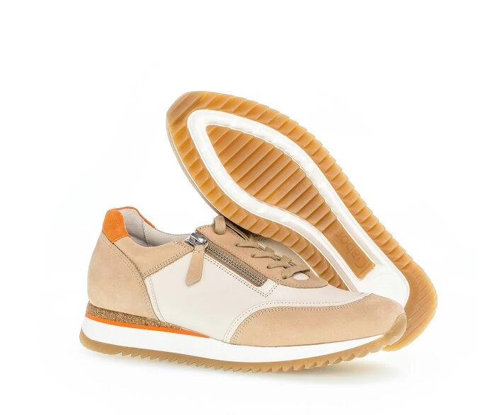 Gabor Sneakers Dame Beige | DK0000202