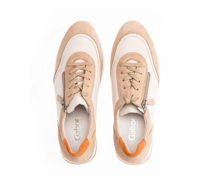 Gabor Sneakers Dame Beige | DK0000202