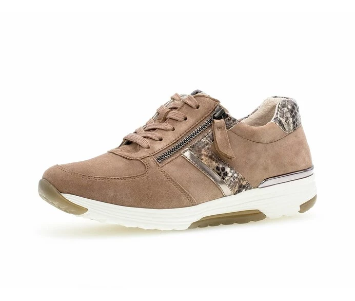 Gabor Sneakers Dame Beige | DK0000230