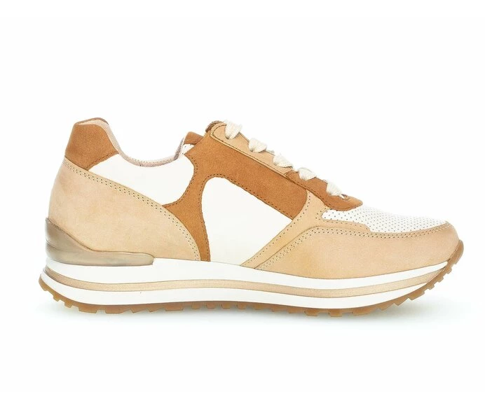 Gabor Sneakers Dame Beige | DK0000238