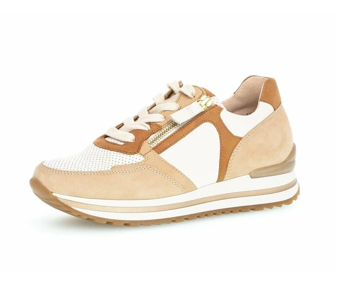 Gabor Sneakers Dame Beige | DK0000238