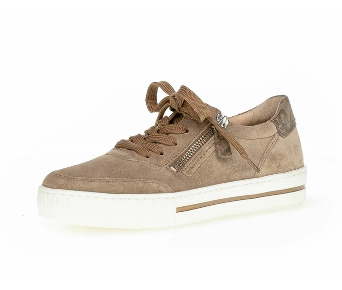 Gabor Sneakers Dame Beige | DK0000272