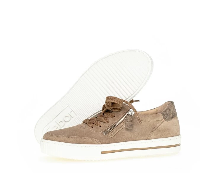 Gabor Sneakers Dame Beige | DK0000272