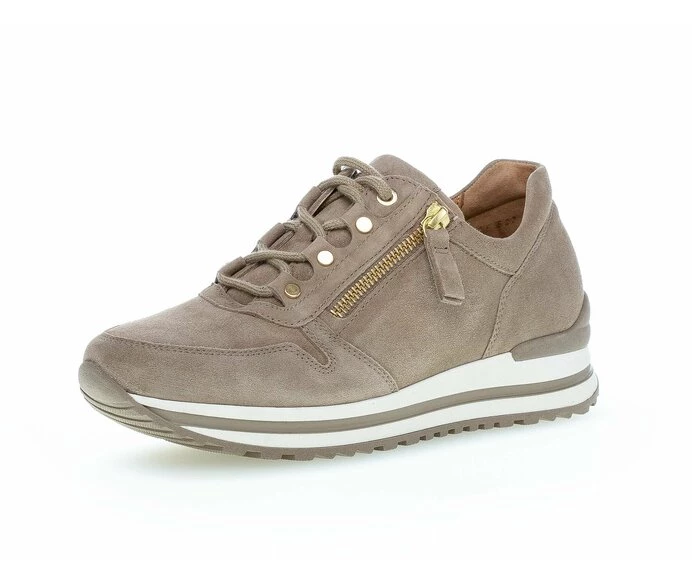 Gabor Sneakers Dame Beige | DK0000285