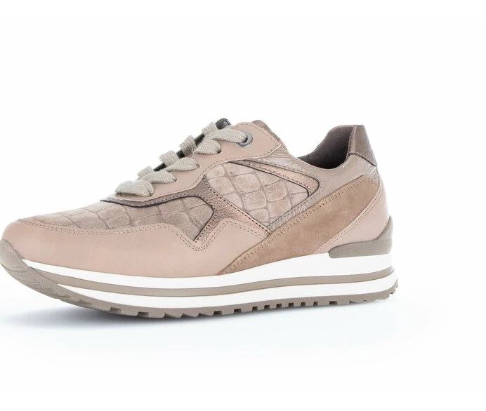 Gabor Sneakers Dame Beige | DK0000292