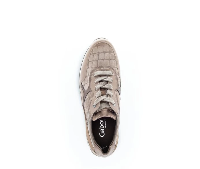 Gabor Sneakers Dame Beige | DK0000292