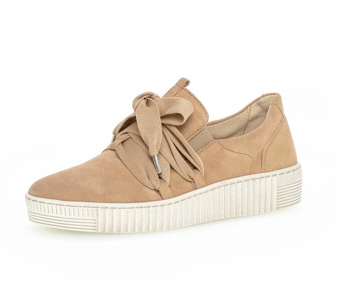 Gabor Sneakers Dame Beige | DK0000301