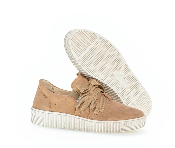 Gabor Sneakers Dame Beige | DK0000301