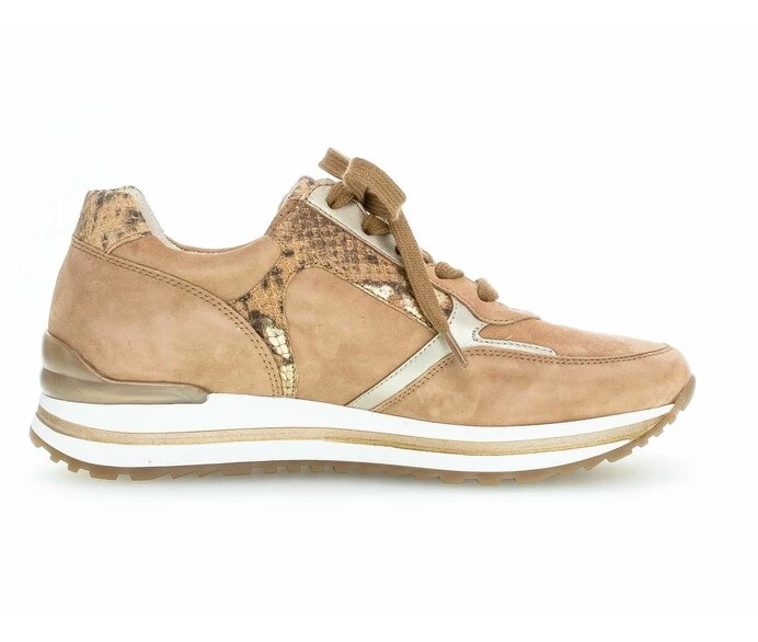 Gabor Sneakers Dame Beige | DK0000302