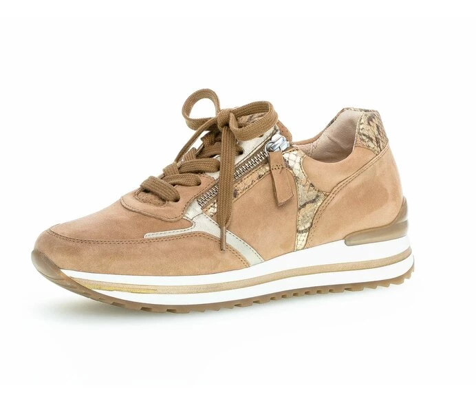 Gabor Sneakers Dame Beige | DK0000302