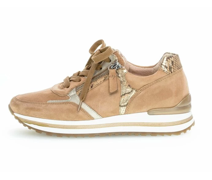 Gabor Sneakers Dame Beige | DK0000302