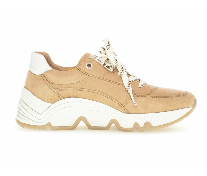 Gabor Sneakers Dame Beige | DK0000336