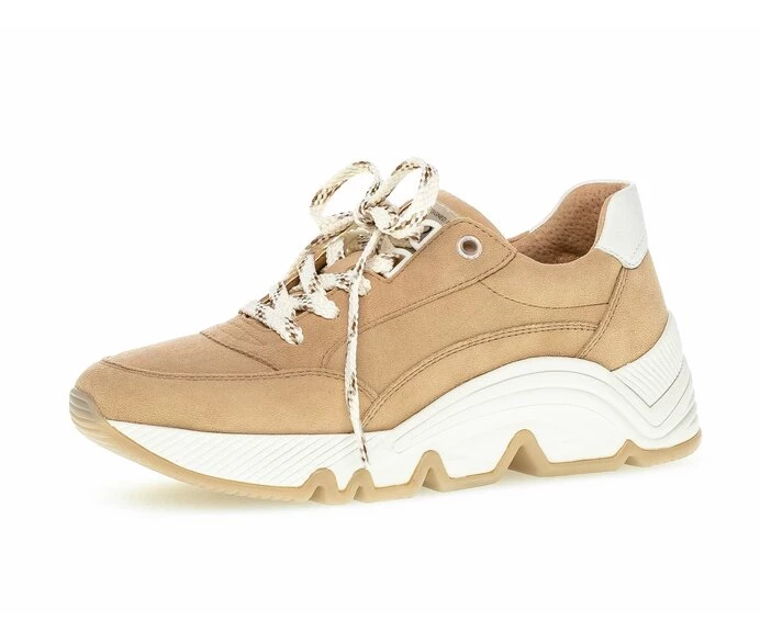 Gabor Sneakers Dame Beige | DK0000336