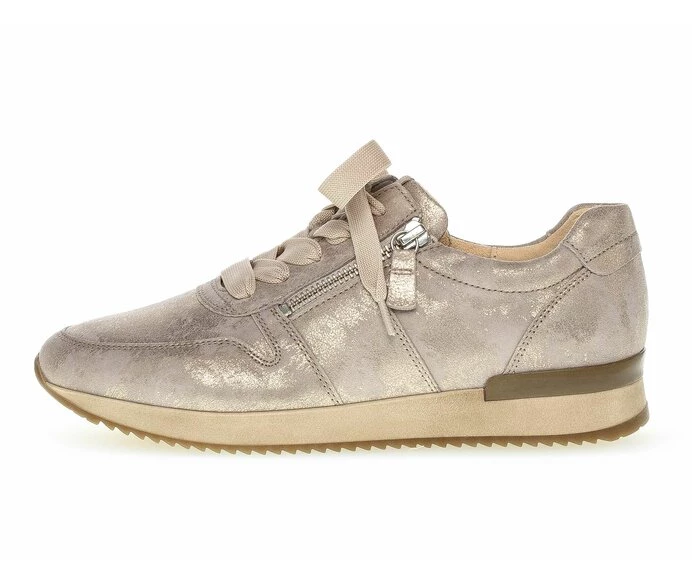 Gabor Sneakers Dame Beige | DK0000347