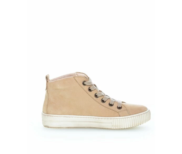 Gabor Sneakers Dame Beige | DK0000359