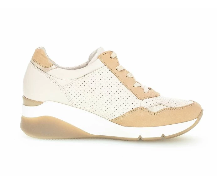 Gabor Sneakers Dame Beige | DK0000377