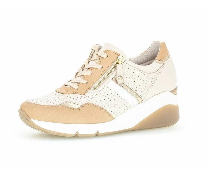 Gabor Sneakers Dame Beige | DK0000377