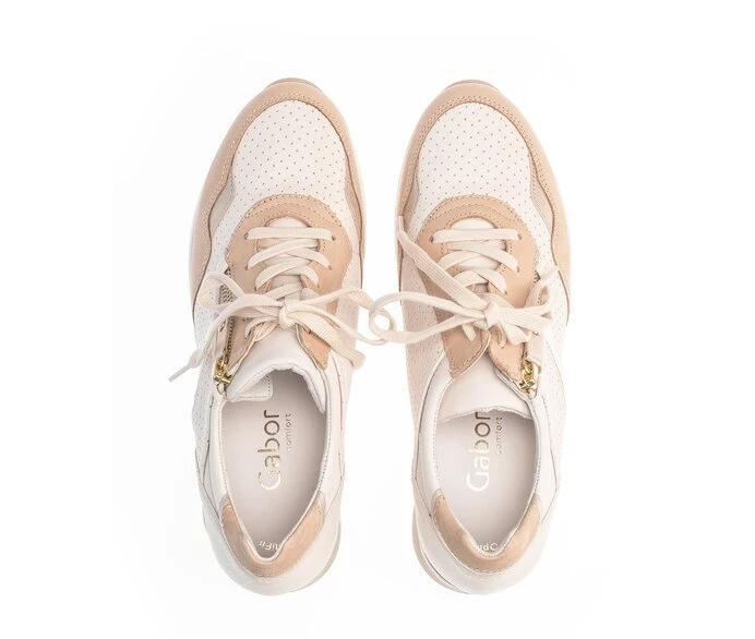 Gabor Sneakers Dame Beige | DK0000377