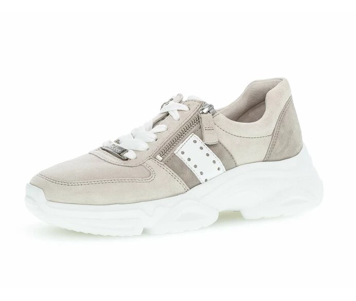 Gabor Sneakers Dame Beige | DK0000405