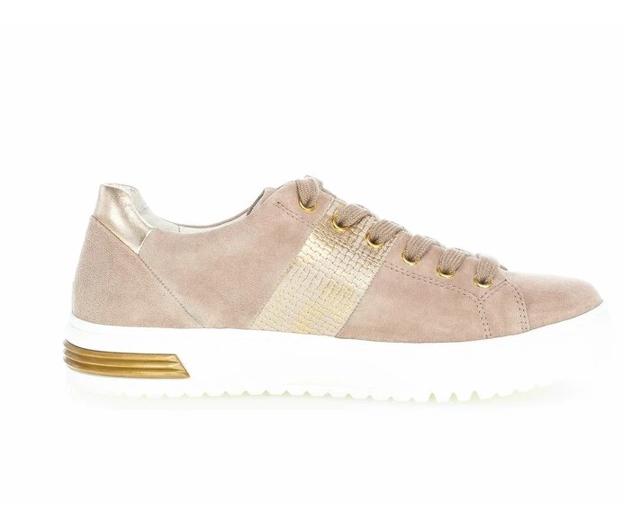 Gabor Sneakers Dame Beige | DK0000428