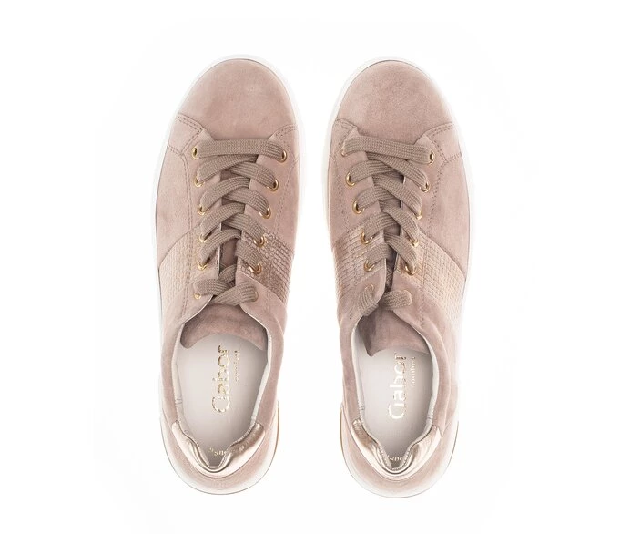 Gabor Sneakers Dame Beige | DK0000428