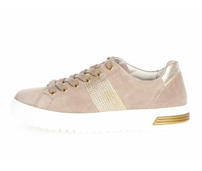 Gabor Sneakers Dame Beige | DK0000428