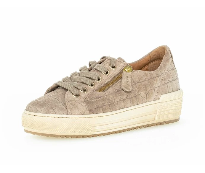 Gabor Sneakers Dame Beige | DK0000446