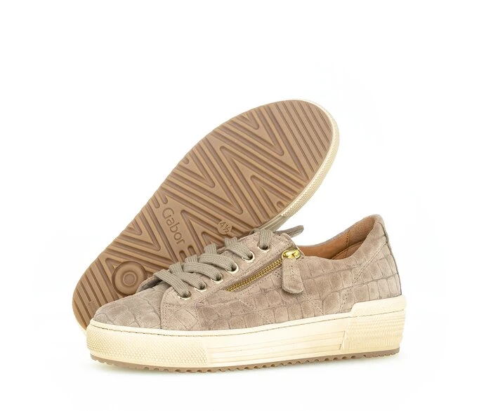 Gabor Sneakers Dame Beige | DK0000446