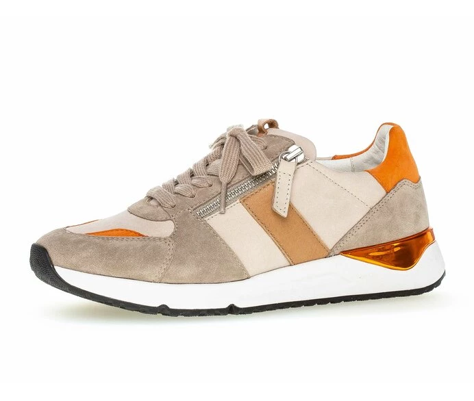 Gabor Sneakers Dame Beige | DK0000453