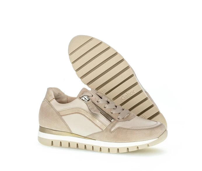 Gabor Sneakers Dame Beige | DK0000519