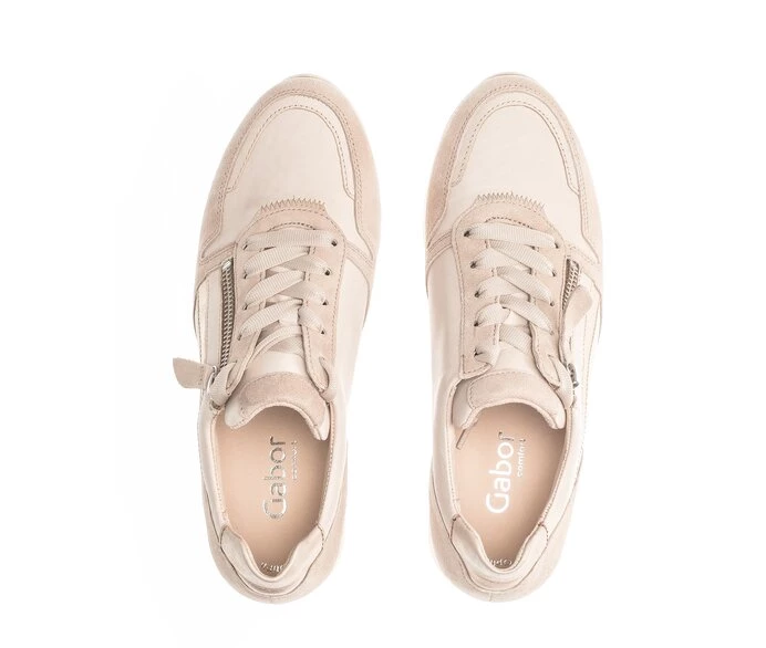 Gabor Sneakers Dame Beige | DK0000519