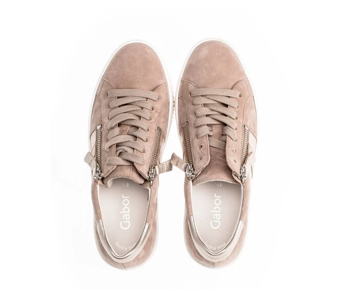 Gabor Sneakers Dame Beige | DK0000541