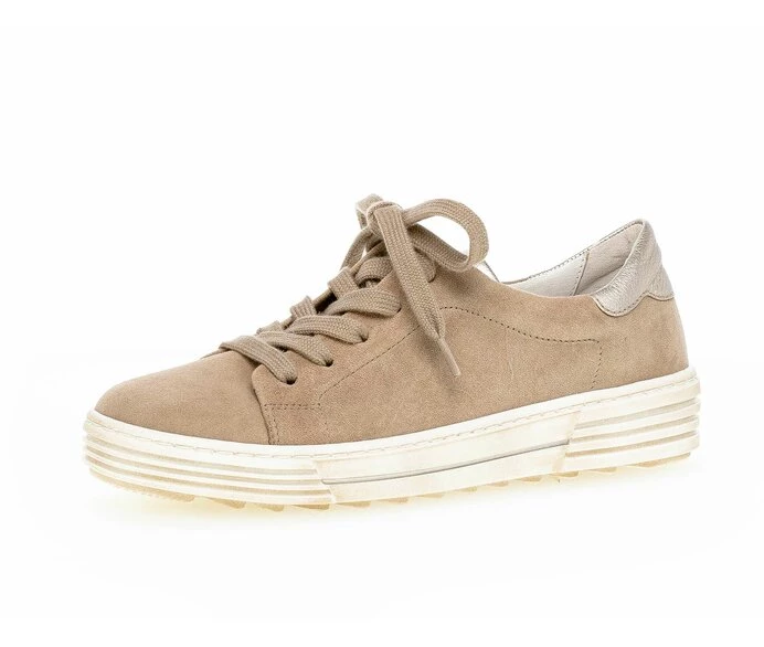 Gabor Sneakers Dame Beige | DK0000553