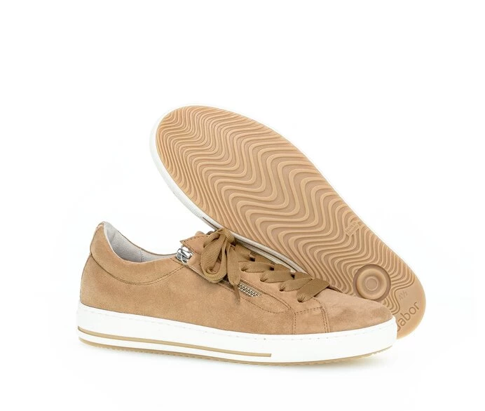 Gabor Sneakers Dame Beige | DK0000677