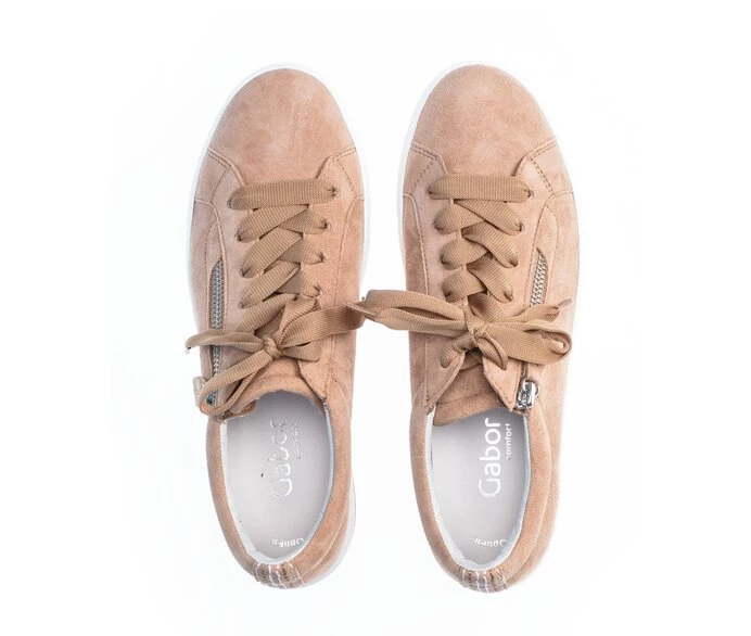 Gabor Sneakers Dame Beige | DK0000677