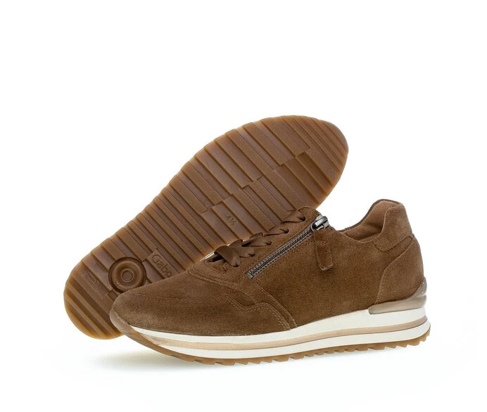 Gabor Sneakers Dame Beige | DK0000819